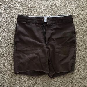 Dickies Brown Flat Front Men’s Shorts